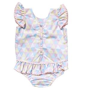 NWOT 6m Baby girl Bodysuit candy colors